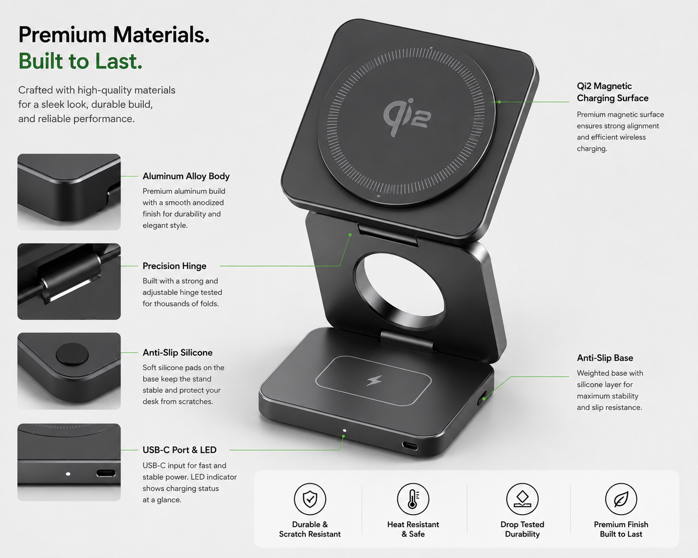 MagStation Pro Qi2™